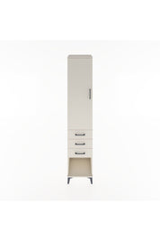 Hyperion Dolap 3 Raflı 3 Çekmeceli Tek Kapaklı 44x44x221 Aytaşı-Aytaşı