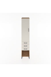 Hyperion Dolap 3 Raflı 3 Çekmeceli Tek Kapaklı 44x44x221 Çam-Aytaşı