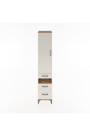 Hyperion Dolap 3 Raflı 3 Çekmeceli Tek Askılı 44x44x221 Çam-Aytaşı