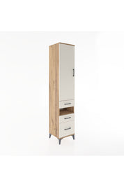 Hyperion Dolap 3 Raflı 3 Çekmeceli Tek Askılı 44x44x221 Çam-Aytaşı