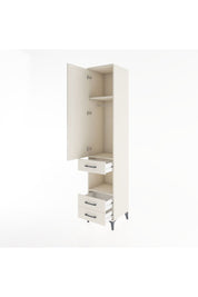 Hyperion Dolap 3 Raflı 3 Çekmeceli Tek Askılı 44x44x221 Aytaşı-Aytaşı