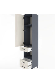 Hyperion Dolap 3 Raflı 3 Çekmeceli Tek Askılı 44x44x221 - S61M082V4B