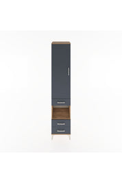 Hyperion Dolap 3 Raflı 3 Çekmeceli Tek Askılı 44x44x221 - S61M082V8B