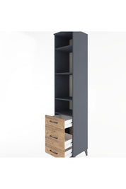 Hyperion Dolap 4 Raflı 3 Çekmeceli 44x44x221 - S61M083V6B
