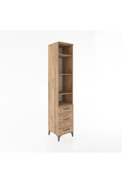 Hyperion Dolap 4 Raflı 3 Çekmeceli 44x44x221 - S61M083V9B