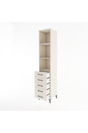 Hyperion Dolap 3 Raflı 5 Çekmeceli 44x44x221 Aytaşı-Aytaşı