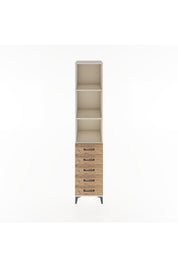 Hyperion Dolap 3 Raflı 5 Çekmeceli 44x44x221 Aytaşı-Çam