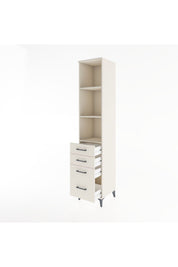 Hyperion Dolap 3 Raflı 4 Çekmeceli 44x44x221 Aytaşı-Aytaşı