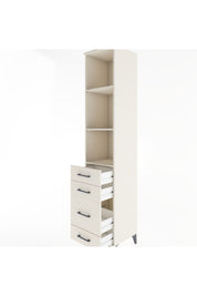 Hyperion Dolap 3 Raflı 4 Çekmeceli 44x44x221 Aytaşı-Aytaşı