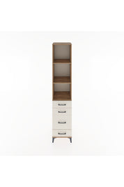 Hyperion Dolap 3 Raflı 4 Çekmeceli 44x44x221 Çam-Aytaşı