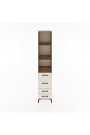 Hyperion Dolap 3 Raflı 4 Çekmeceli 44x44x221 Çam-Aytaşı