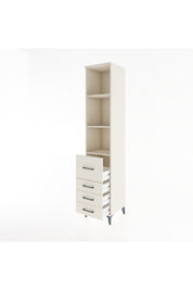 Hyperion Dolap 3 Raflı 4 Çekmeceli 44x44x221 Aytaşı-Aytaşı