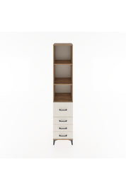 Hyperion Dolap 3 Raflı 4 Çekmeceli 44x44x221 Çam-Aytaşı