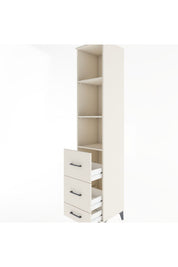 Hyperion Dolap 3 Raflı 3 Çekmeceli 44x44x221 - S61M091V1B