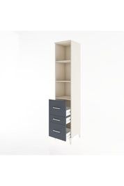 Hyperion Dolap 3 Raflı 3 Çekmeceli 44x44x221 - S61M092V2B