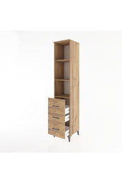 Hyperion Dolap 3 Raflı 3 Çekmeceli 44x44x221 - S61M092V9B