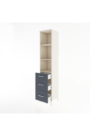 Hyperion Dolap 3 Raflı 3 Çekmeceli 44x44x221 - S61M093V2B