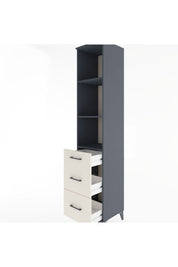 Hyperion Dolap 3 Raflı 3 Çekmeceli 44x44x221 - S61M093V4B