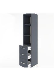 Hyperion Dolap 3 Raflı 3 Çekmeceli 44x44x221 - S61M093V5B