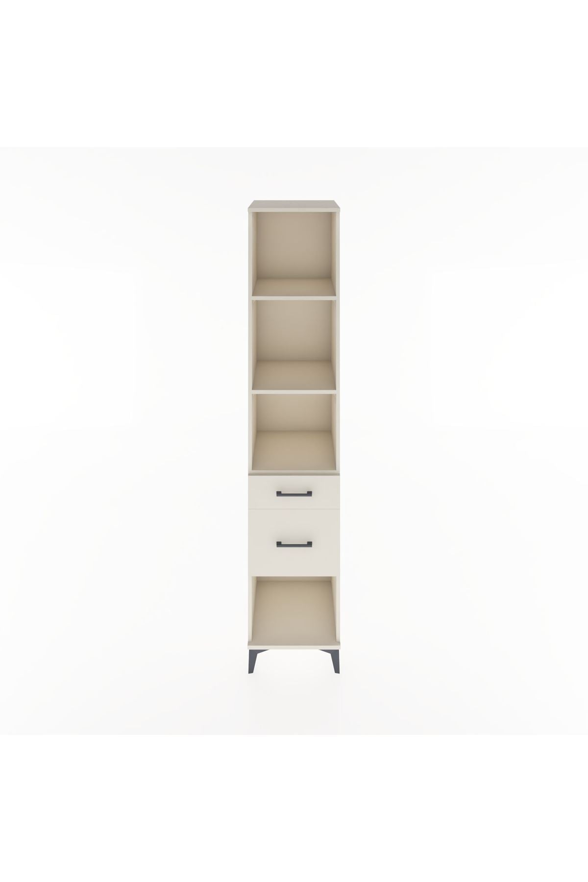 Hyperion Dolap 3 Raflı 2 Çekmeceli 44x44x221 Aytaşı-Aytaşı