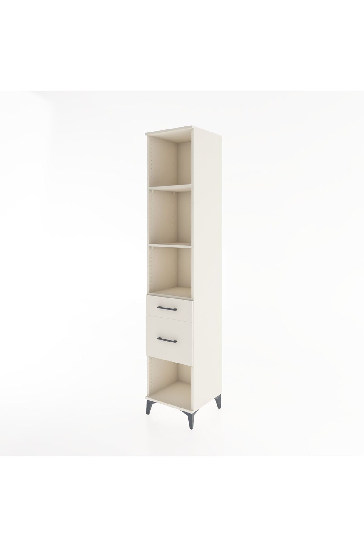 Hyperion Dolap 3 Raflı 2 Çekmeceli 44x44x221 Aytaşı-Aytaşı