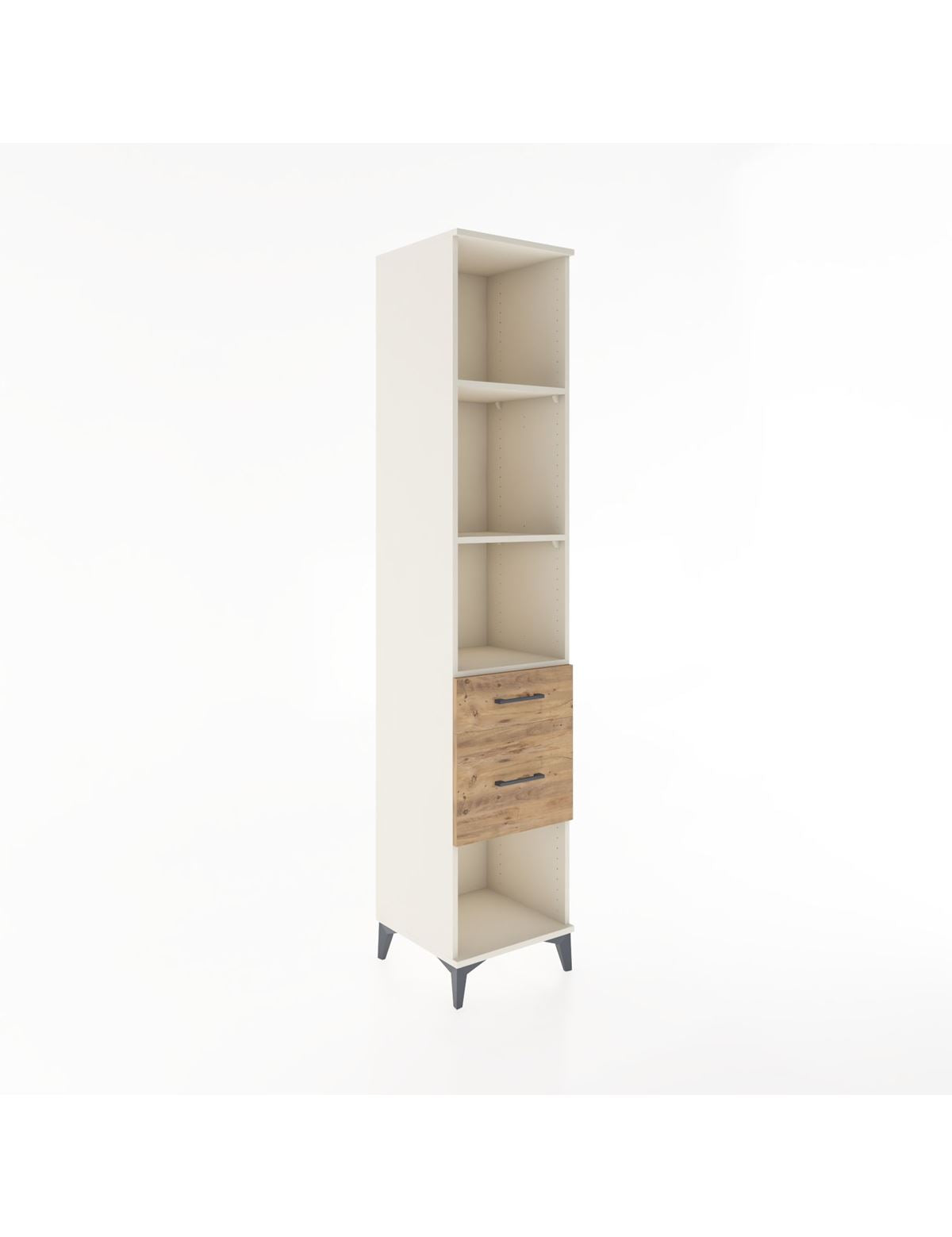 Hyperion Dolap 3 Raflı 2 Çekmeceli 44x44x221 Aytaşı-Çam