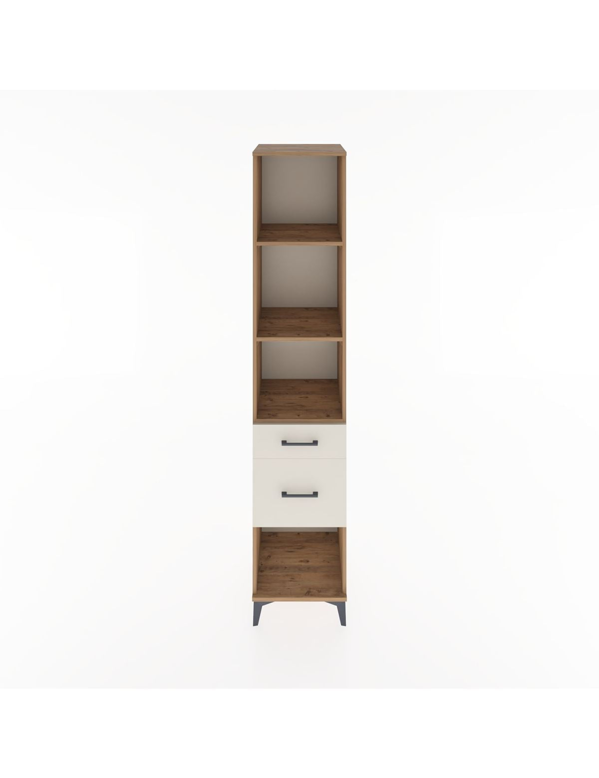 Hyperion Dolap 3 Raflı 2 Çekmeceli 44x44x221 Çam-Aytaşı