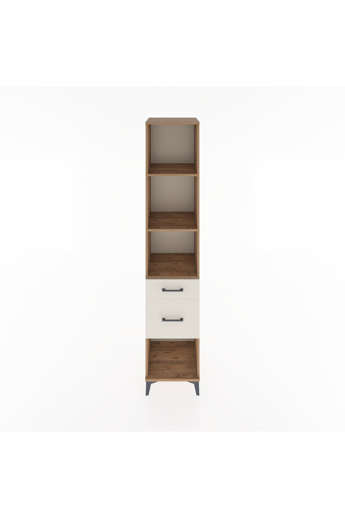 Hyperion Dolap 3 Raflı 2 Çekmeceli 44x44x221 Çam-Aytaşı