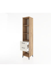 Hyperion Dolap 3 Raflı 2 Çekmeceli 44x44x221 Çam-Aytaşı