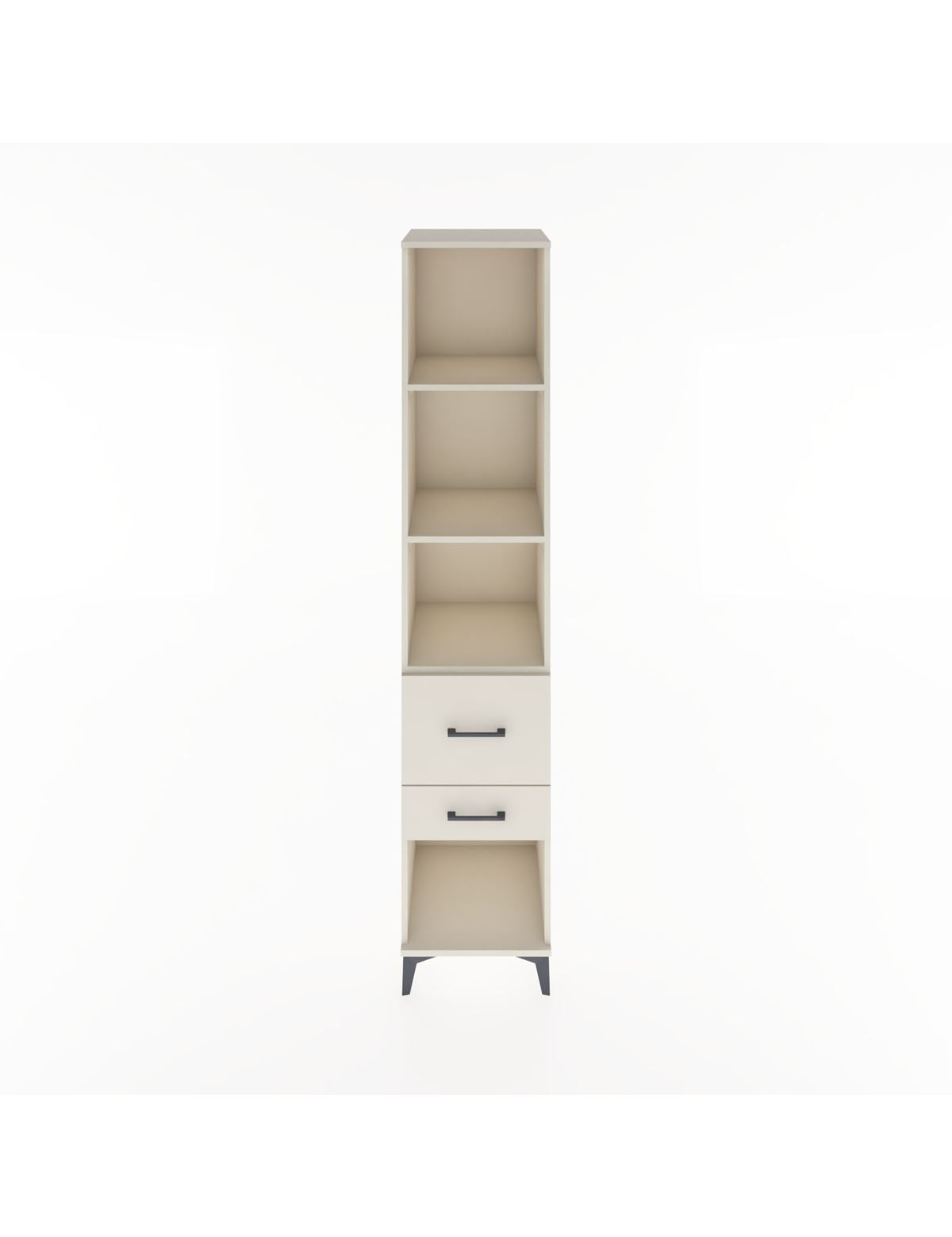 Hyperion Dolap 3 Raflı 2 Çekmeceli 44x44x221 Aytaşı-Aytaşı