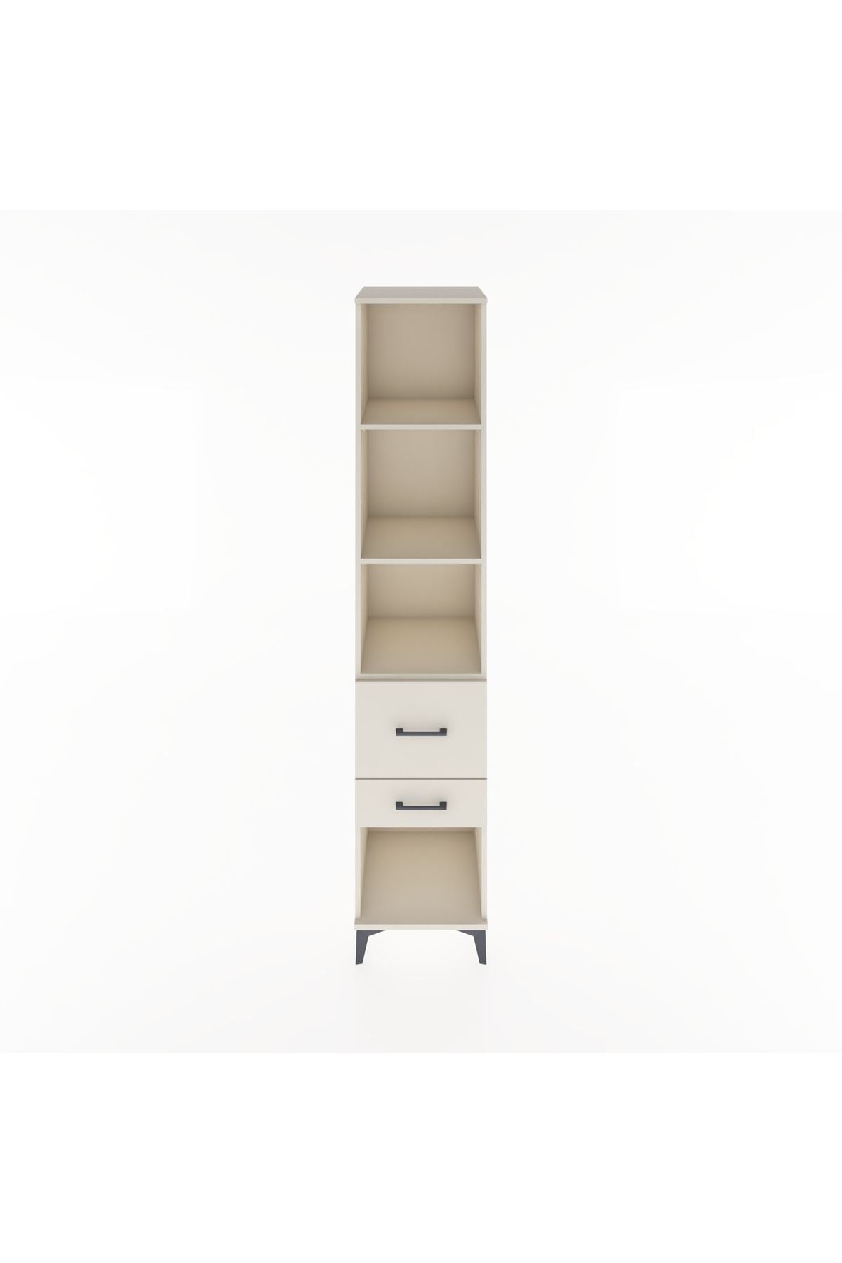 Hyperion Dolap 3 Raflı 2 Çekmeceli 44x44x221 Aytaşı-Aytaşı