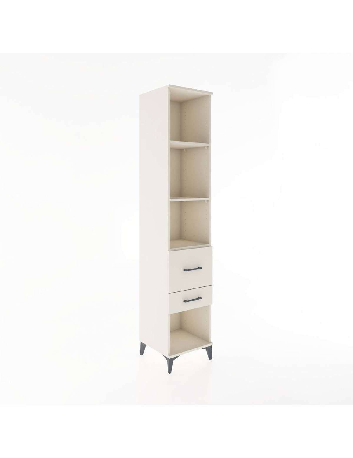 Hyperion Dolap 3 Raflı 2 Çekmeceli 44x44x221 Aytaşı-Aytaşı