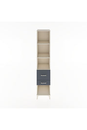 Hyperion Dolap 3 Raflı 2 Çekmeceli 44x44x221 Aytaşı-Antrasit