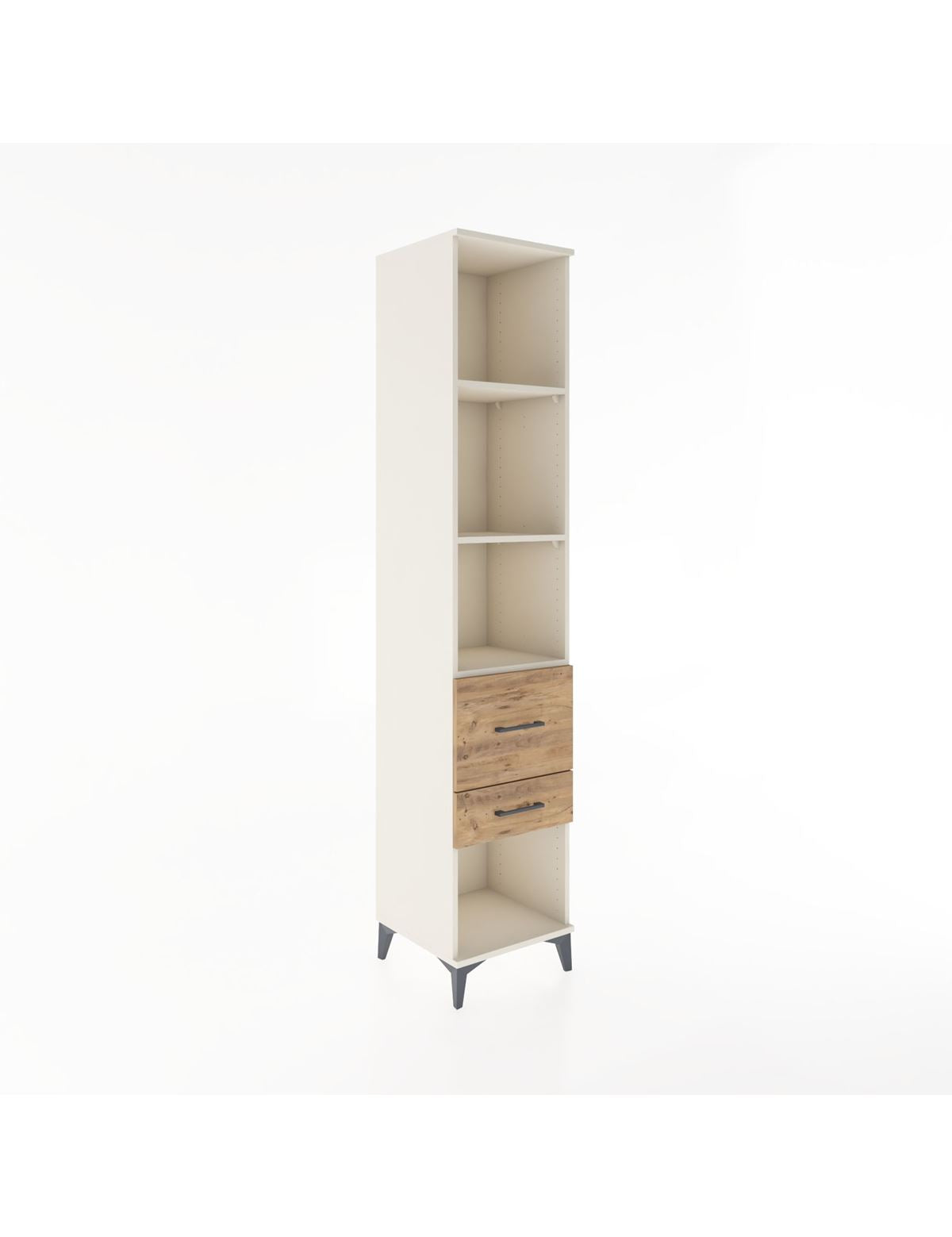 Hyperion Dolap 3 Raflı 2 Çekmeceli 44x44x221 Aytaşı-Çam