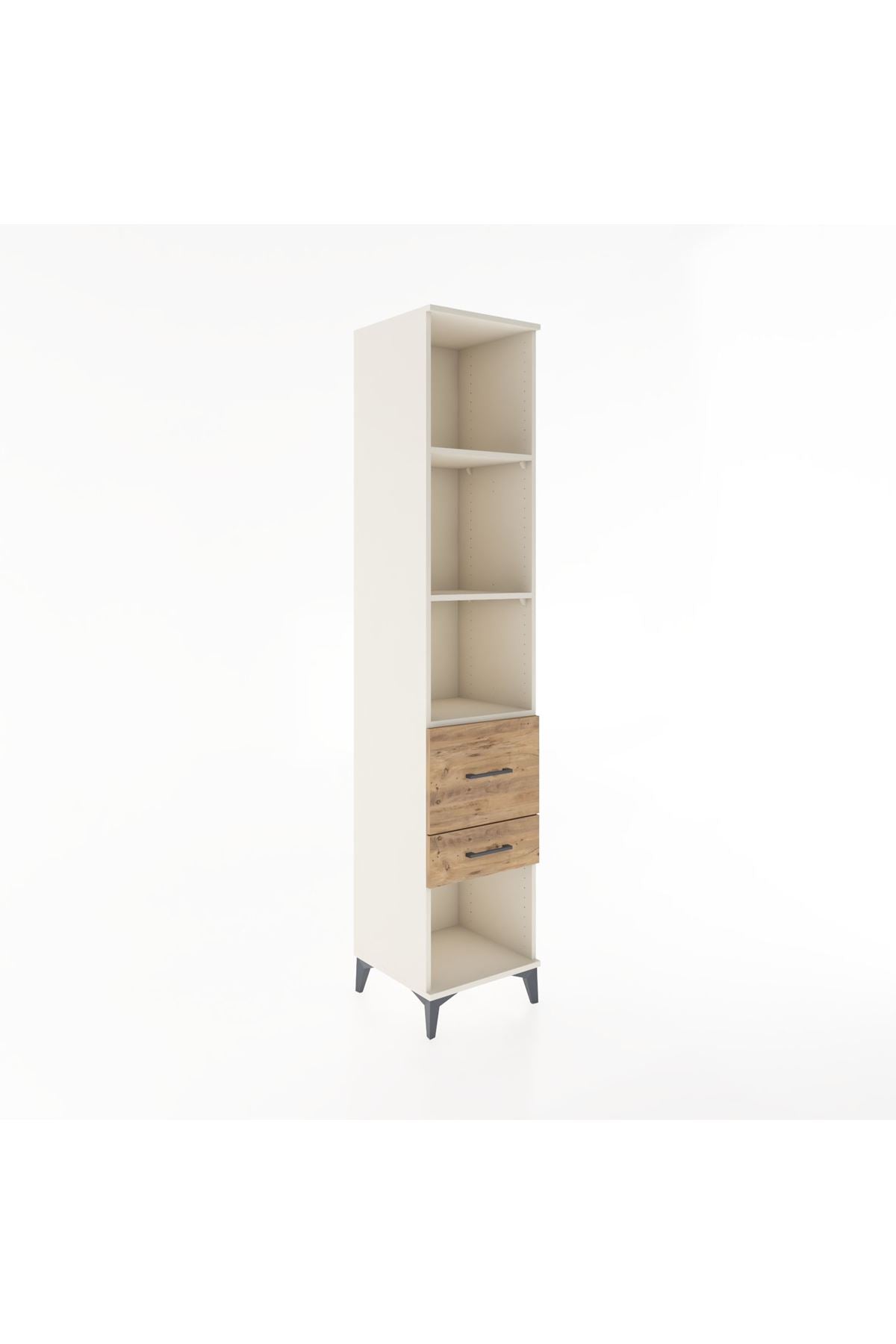 Hyperion Dolap 3 Raflı 2 Çekmeceli 44x44x221 Aytaşı-Çam