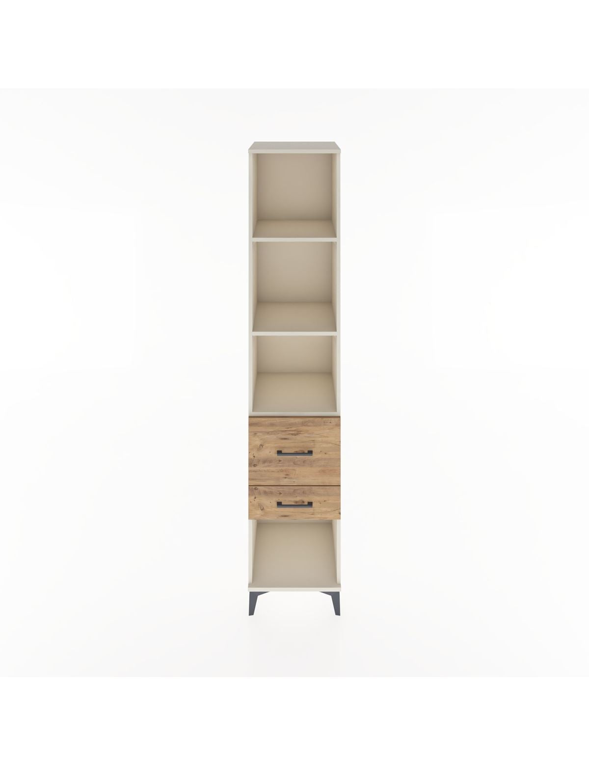 Hyperion Dolap 3 Raflı 2 Çekmeceli 44x44x221 Aytaşı-Çam