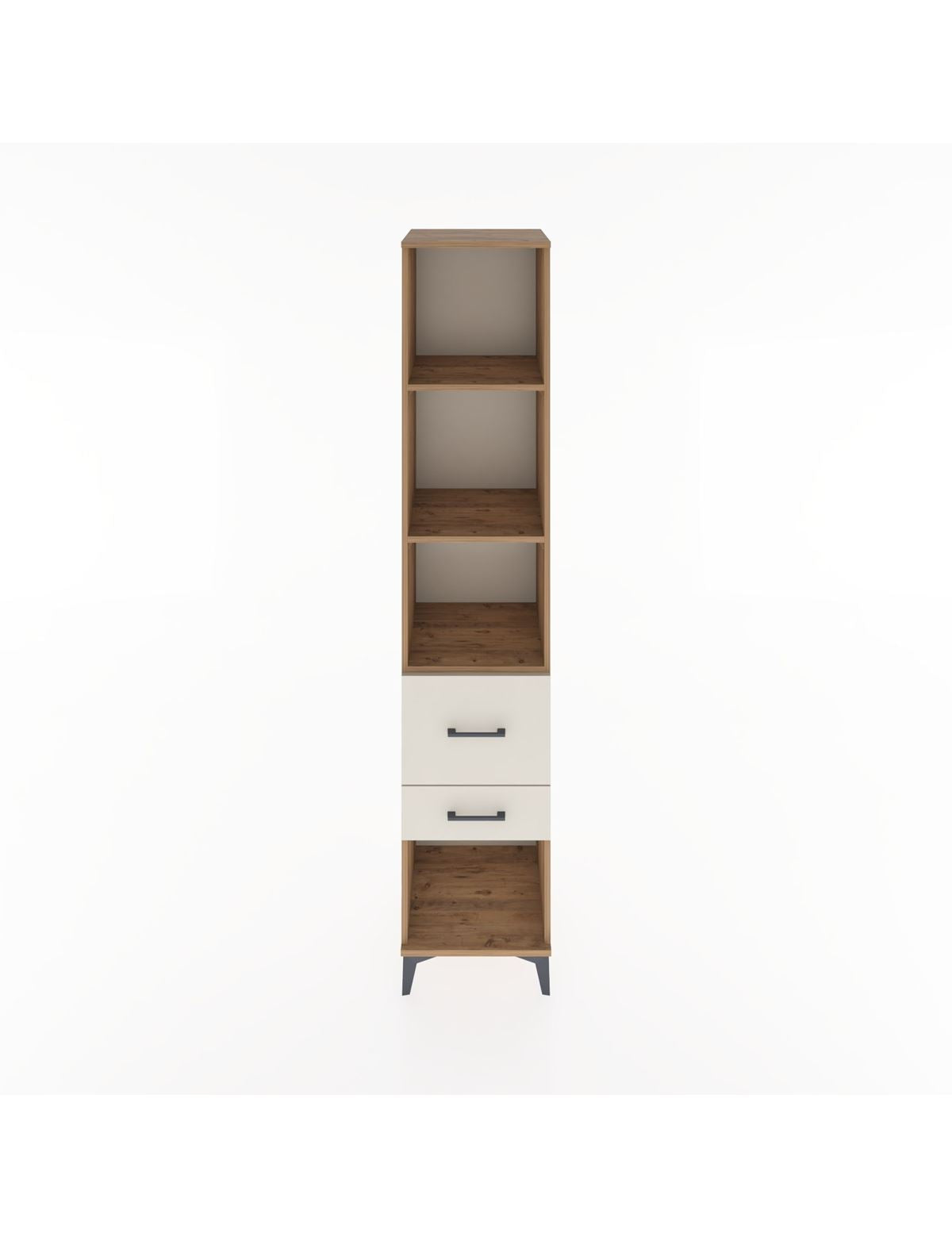 Hyperion Dolap 3 Raflı 2 Çekmeceli 44x44x221 Çam-Aytaşı