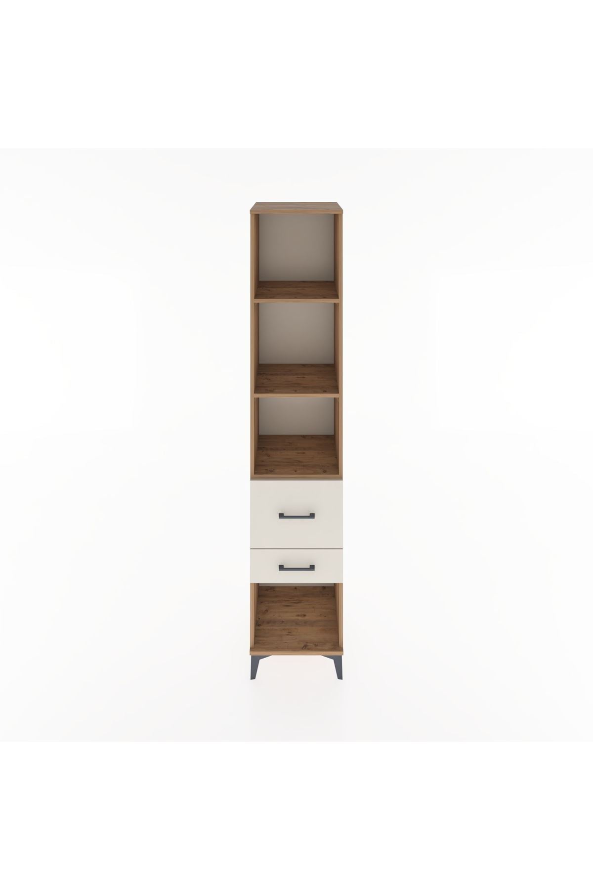 Hyperion Dolap 3 Raflı 2 Çekmeceli 44x44x221 Çam-Aytaşı