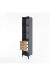 Hyperion Dolap 3 Raflı 3 Çekmeceli 44x44x221 - S61M096V6B