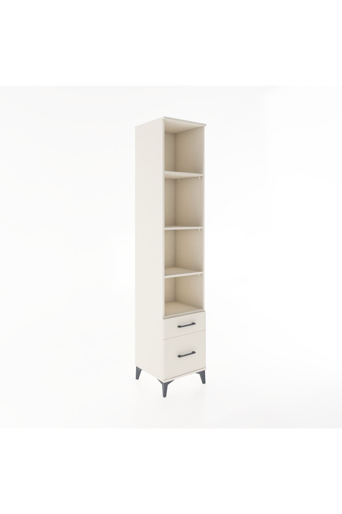 Hyperion Dolap 4 Raflı 2 Çekmeceli 44x44x221 - S61M098V1B