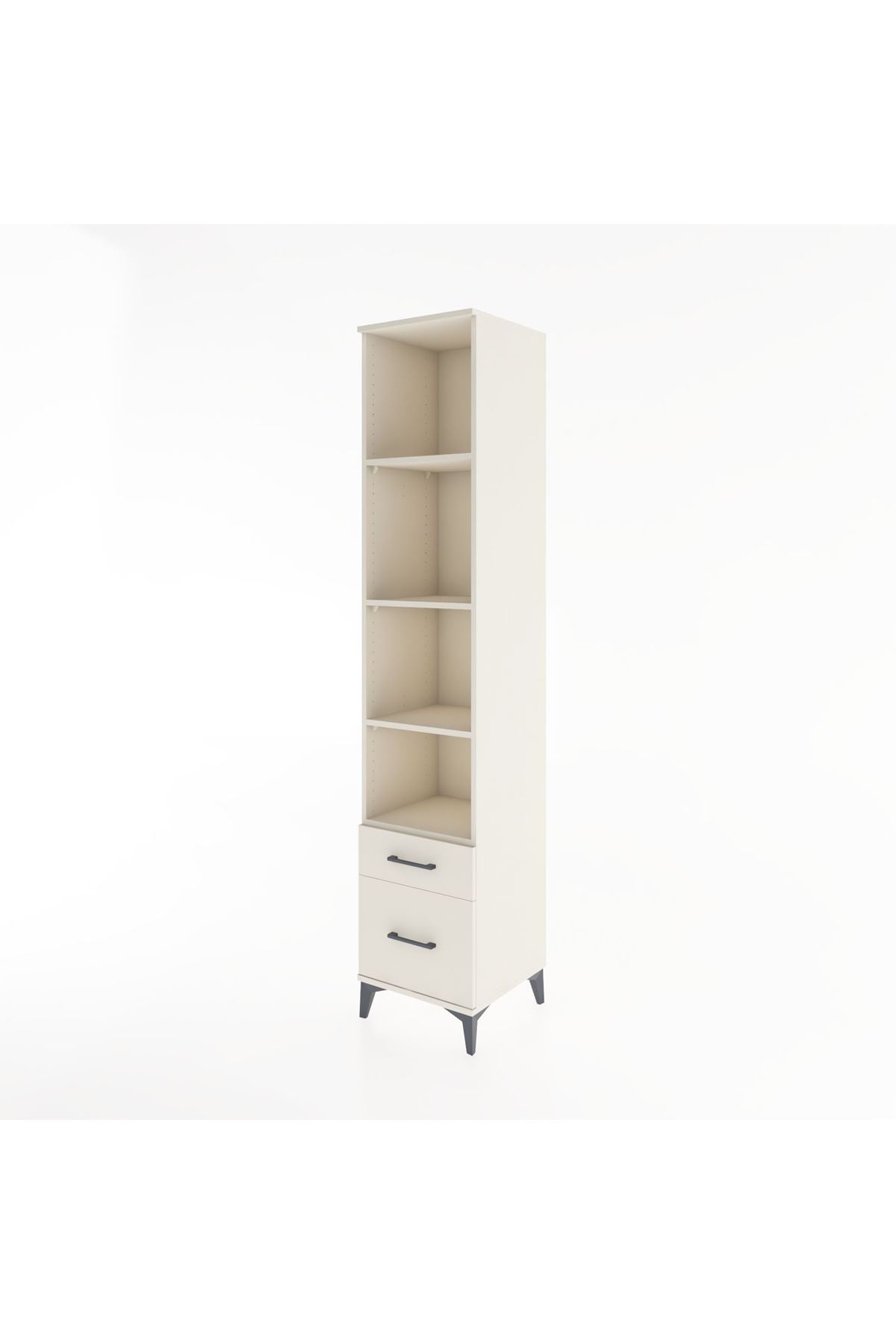 Hyperion Dolap 4 Raflı 2 Çekmeceli 44x44x221 - S61M098V1B