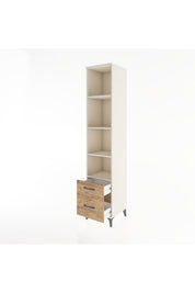 Hyperion Dolap 4 Raflı 2 Çekmeceli 44x44x221 - S61M098V3B