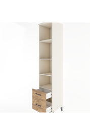 Hyperion Dolap 4 Raflı 2 Çekmeceli 44x44x221 - S61M098V3B