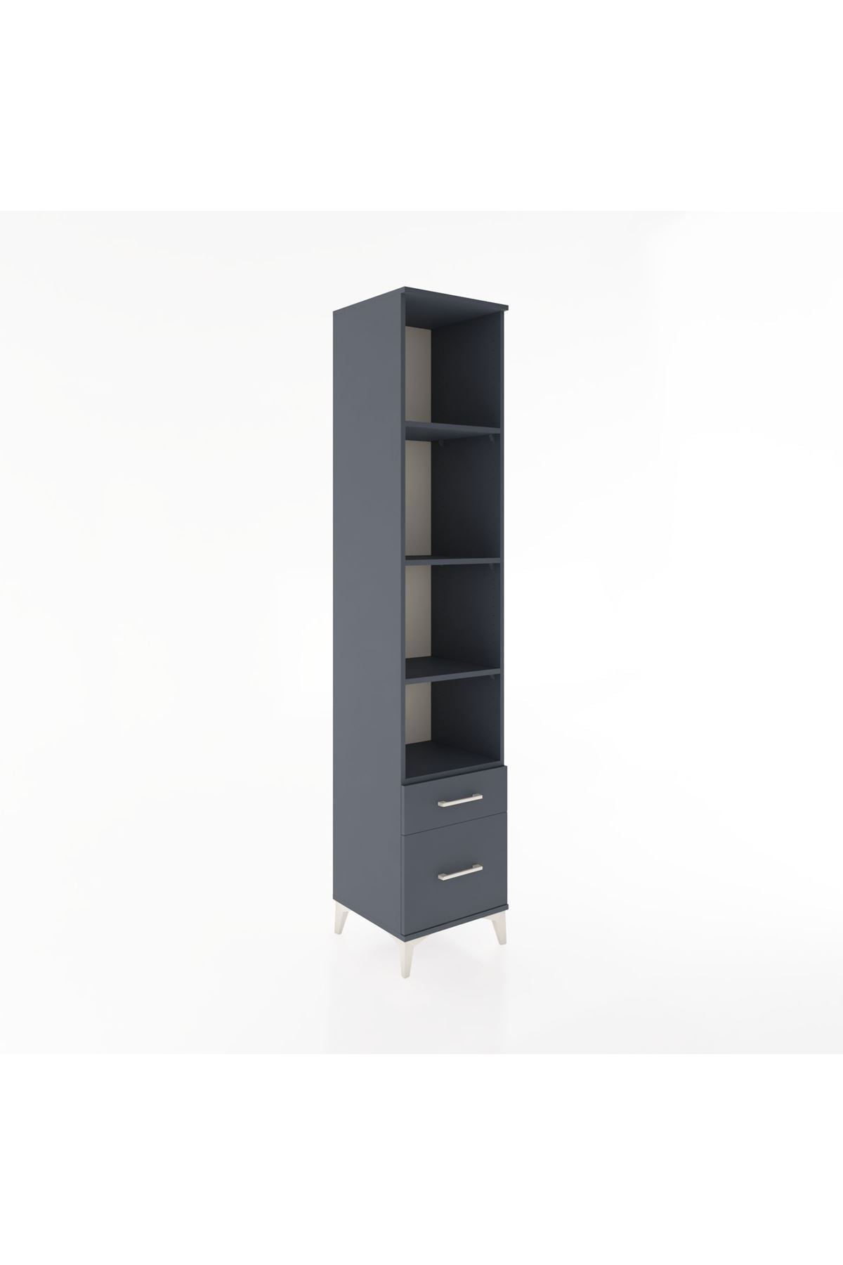 Hyperion Dolap 4 Raflı 2 Çekmeceli 44x44x221 - S61M098V5B