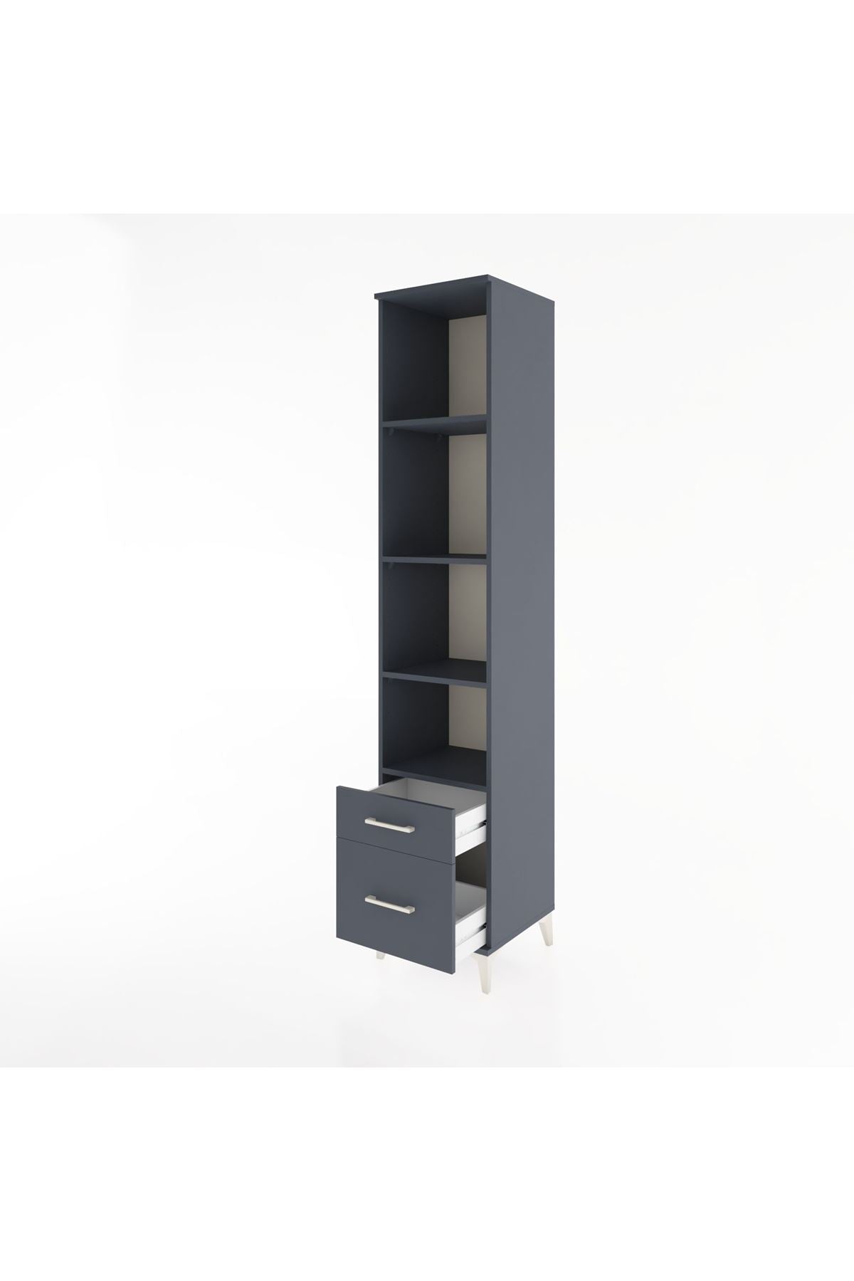 Hyperion Dolap 4 Raflı 2 Çekmeceli 44x44x221 - S61M098V5B