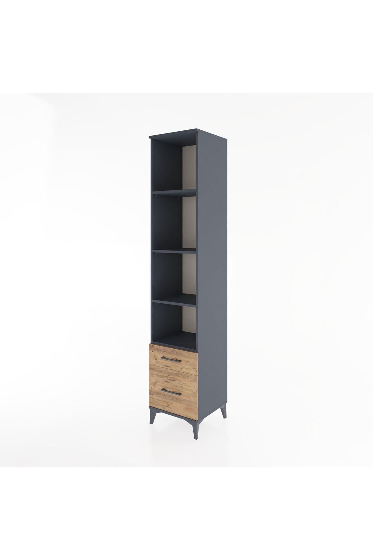 Hyperion Dolap 4 Raflı 2 Çekmeceli 44x44x221 - S61M098V6B