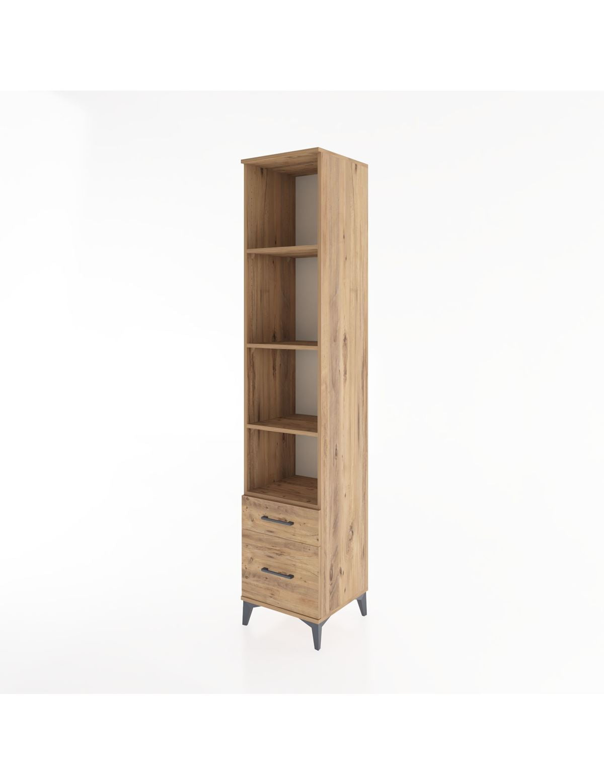 Hyperion Dolap 4 Raflı 2 Çekmeceli 44x44x221 - S61M098V9B