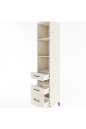 Hyperion Dolap 4 Raflı 3 Çekmeceli 44x44x221 - S61M099V1B