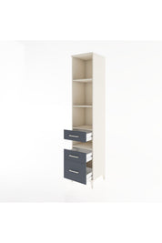 Hyperion Dolap 4 Raflı 3 Çekmeceli 44x44x221 - S61M099V2B