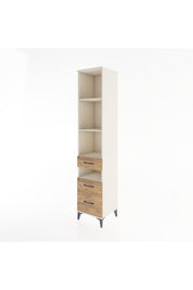 Hyperion Dolap 4 Raflı 3 Çekmeceli 44x44x221 - S61M099V3B